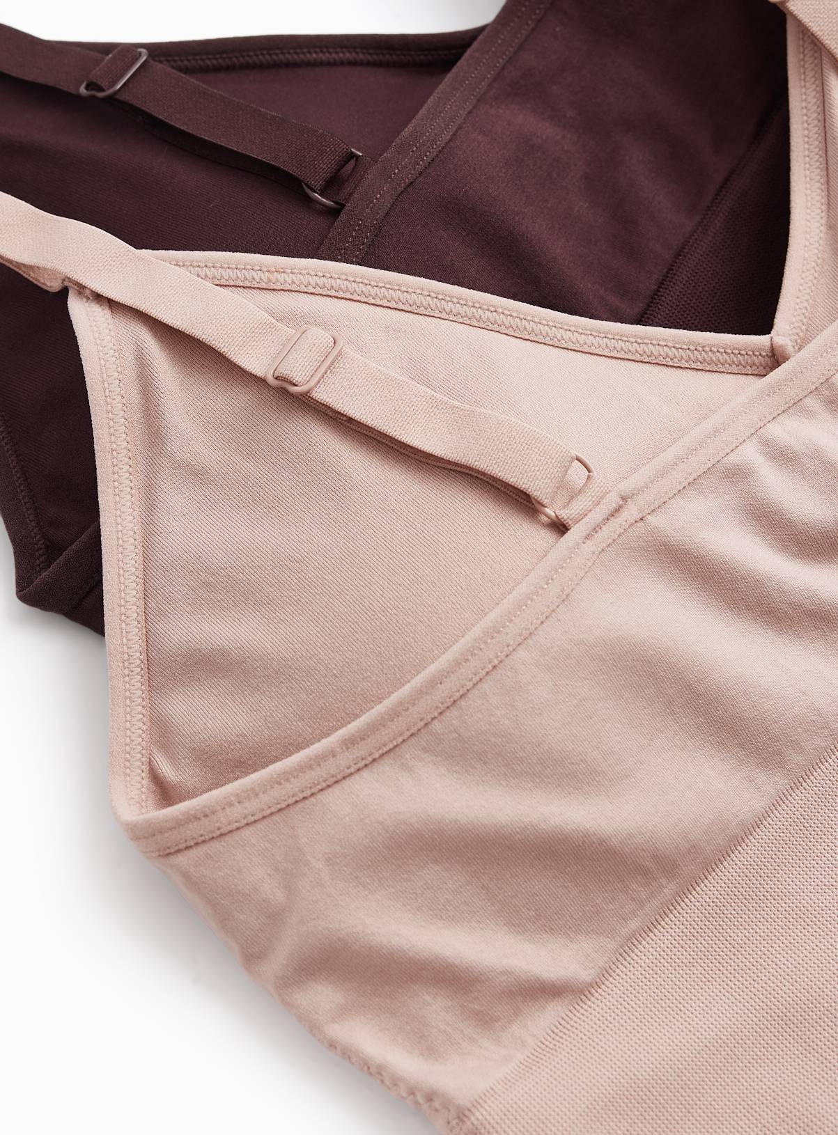 Tonal 3 Pack Seamless Padded Crop Tops M - Image 2